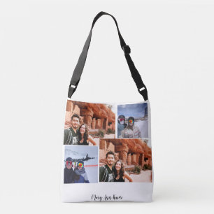 Kürbisgewürz, Yum, Personalisiertes Foto hinten Tragetaschen Mit Langen Trägern
