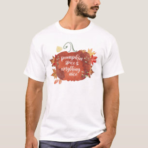 Kürbisgewürze & Alles Angenehme Erntedank T-Shirt