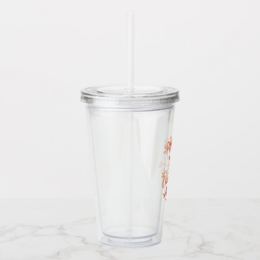 Kürbisgewürze & Alles Nizza Acryltrinkbecher (Rechts)