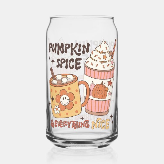 Kürbisgewürze & alles Nizza, Fall Vibes Dosenglas (Vorderseite)