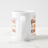 Kürbisgewürze & Alles Nizza Jumbo-Tasse (Rückseite)