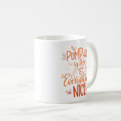 Kürbisgewürze & Alles Nizza Kaffeetasse (VorderseiteRechts)