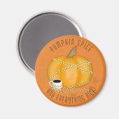 Kürbisgewürze & Alles Nizza Magnet (Vorderseite/Rückseite)