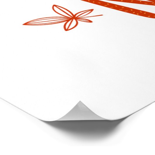 Kürbisgewürze & Alles Nizza Poster (Ecke)