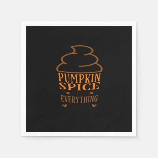 Kürbisgewürze & alles Nizza Serviette (Vorderseite)