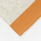 Kürbisgewürze Fleecedecke (Ecke)