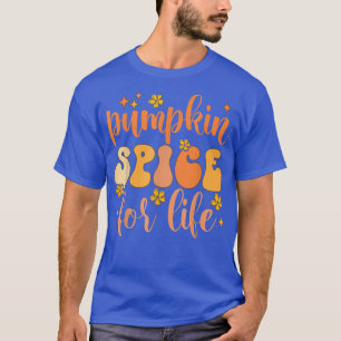 Kürbisgewürze für lebenslange Blume Vintager Stil  T-Shirt