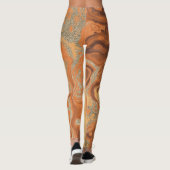 Kürbisgewürze Leggings (Rückseite)