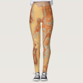 Kürbisgewürze Leggings (Vorderseite)
