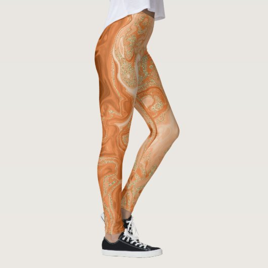 Kürbisgewürze Leggings (Rechts)