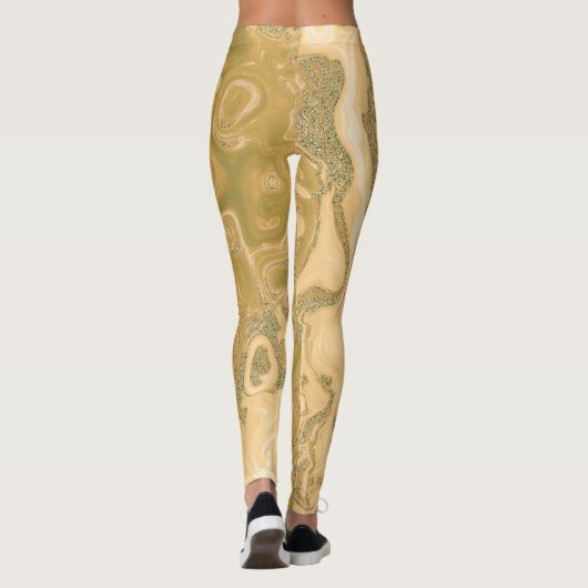 Kürbisgewürze Leggings (Rückseite)