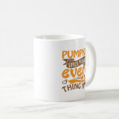 Kürbisgewürze machen alles schön kaffeetasse (VorderseiteRechts)