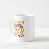 Kürbisgewürze machen alles schön kaffeetasse (Vorderseite Links)
