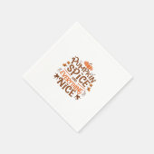 Kürbisgewürze und alles Gute Basic & Essentia Serviette (Ecke)