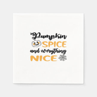 Kürbisgewürze und alles Gute für den Herbst Serviette