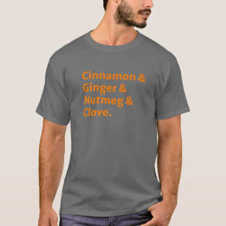 Kürbisgewürze und alles Gute Halloween und Fa T-Shirt