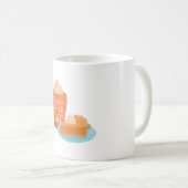 Kürbisgewürze und alles Gute, Latte und Pie Kaffeetasse (VorderseiteRechts)