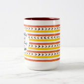 Kürbisgewürze und alles Gute Tasse (Mittel)