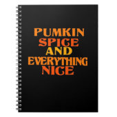 Kürbisgewürze und alles Gute zum Zitat Notizblock (Vorderseite)