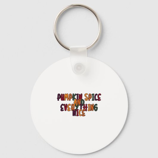 Kürbisgewürze und alles Nötige - Fantastisches Zit Schlüsselanhänger (Vorderseite)