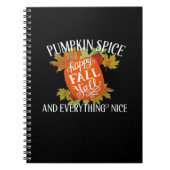 Kürbisgewürze und alles, was Nice Fall Classic Notizblock (Vorderseite)