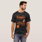 Kürbisgewürze und alles, was Nice Fall Vibes Fall T-Shirt (Vorne ganz)