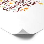 Kürbisgewürze und alles, was Nizza Fall Girls Poster (Ecke)