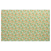 Kürbisgewürzkaffee, grün stoff (Fat Quarter (45,7 x 55,9 cm))
