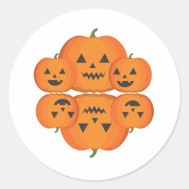 Kürbisgewürzsaison, Kürbisgewürz Runder Aufkleber