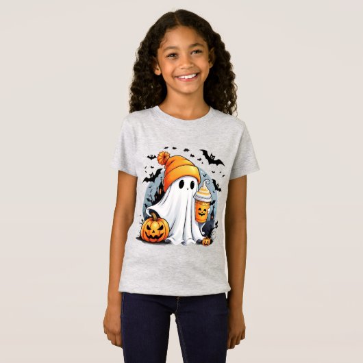 Kürbisgewürzter, gemütlicher Specter-T - Shirt (Vorne ganz)