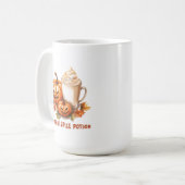 Kürbisgewürztrank Kaffeetasse (Vorderseite Links)