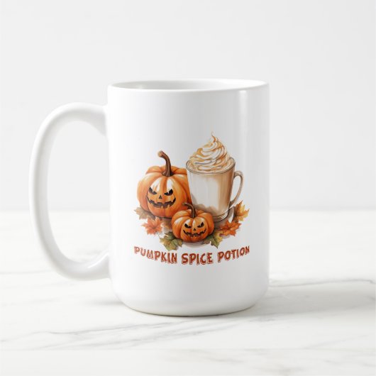 Kürbisgewürztrank Kaffeetasse (Links)