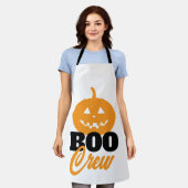 Kürbishalloween BOO-Crew Schürze (Getragen)