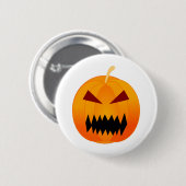 Kürbishalloween Button (Vorne & Hinten)