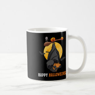 KürbisHalloween für Frauen und Amp; Katzenwurst Kaffeetasse