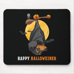 KürbisHalloween für Frauen und Amp; Katzenwurst Mousepad