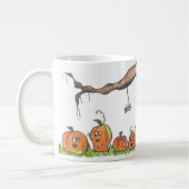KürbisHalloween Kaffeetasse (Links)