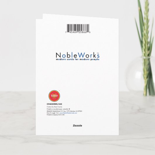 KürbisHalloween Karte (Rückseite)