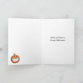 KürbisHalloween Karte (Innenseite)