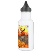 Kürbishalloween Kürbislaterne-Orangenkürbis Edelstahlflasche (Rechts)