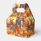 Kürbishalloween Kürbislaterne-Orangenkürbis Geschenkschachtel (Rückseite)