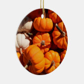 Kürbishalloween Kürbislaterne-Orangenkürbis Keramik Ornament (Rechts)