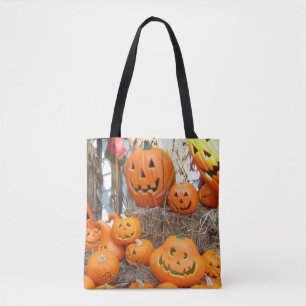 Kürbishalloween Kürbislaterne-Orangenkürbis Tasche