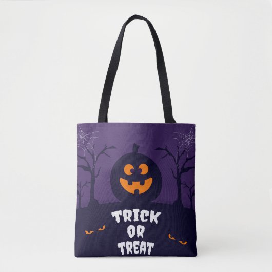 KürbisHalloween probieren oder sich gönnen Tasche (Vorderseite)