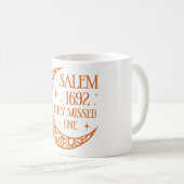 KürbisHalloween Salem 1692 verpassten sie einen Kaffeetasse (VorderseiteRechts)