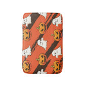 KürbisHalloween-Thema, nahtloses Muster. Badematte (Vorderseite Vertikal)