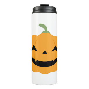 Kürbishalloween Thermosbecher