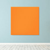 Kürbishex-Code FF7518 Leinwanddruck (Insitu (Holzboden))