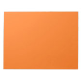 Kürbishex-Code FF7518 Notizblock (Vorderseite)