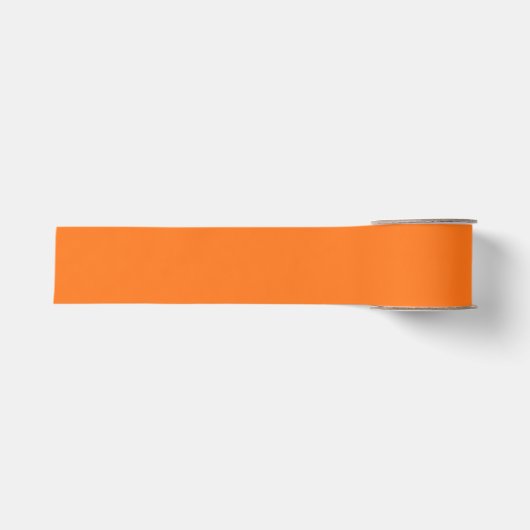 Kürbishex-Code FF7518 Ripsband (Vorderseite)